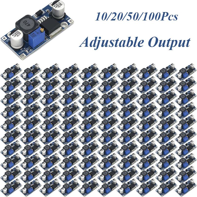 10/20/50/100Pcs LM2596S DC-DC Step Down Power Module BUCK 3A Adjustable Voltage Regulator Better Than LM2576
