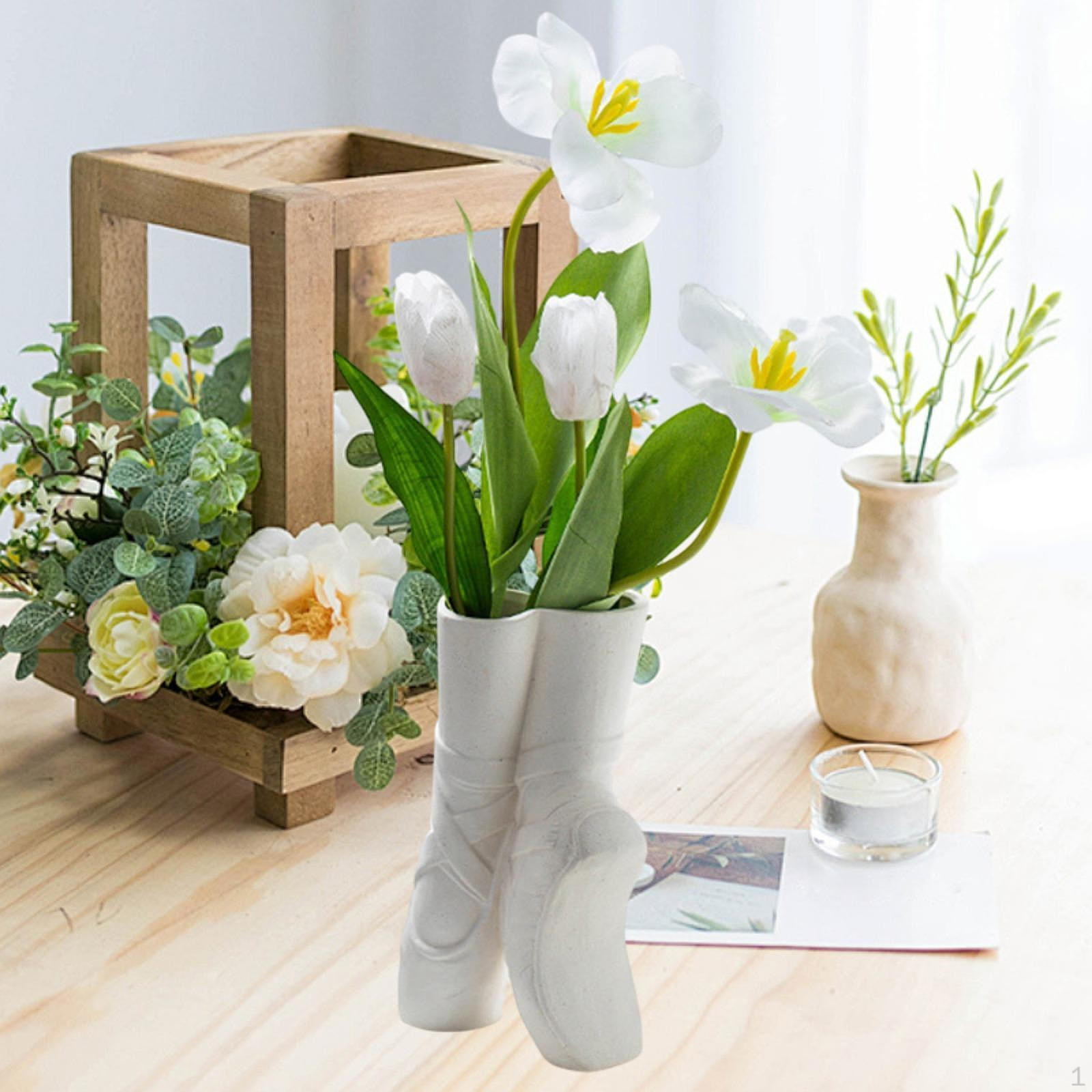 

Подставка для цветов в виде балетной туфельки, контейнер для гидропонного размножения растений для мероприятий