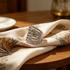 Women Rhinestone Scarf Buckle Clip Fashion Silk Scarves Clip Elegant No Slip Scarf