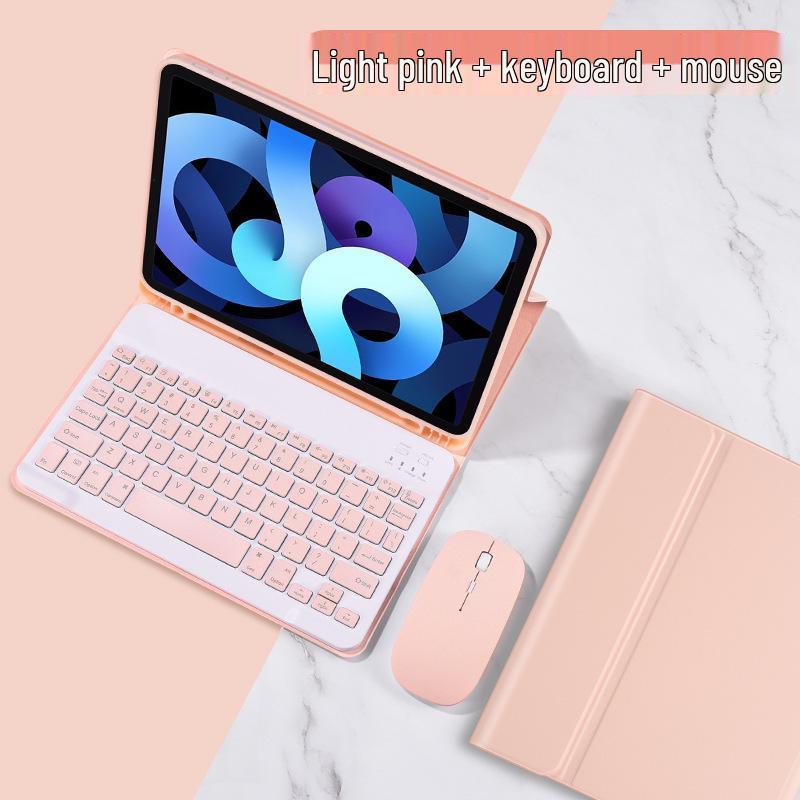 iPad 10.2/Pro 11 Keyboard Case, Air 4 Silicone & Leather Cases. Suitable for 9.7 inch Air and Air 4.