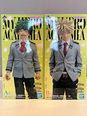 Ichiban Kuji My Hero Academia Izuku Midoriya Katsuki Bakugo Figure Set 2 FS