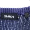 XLARGE Knit V-neck Best XL Navy system Men's Used