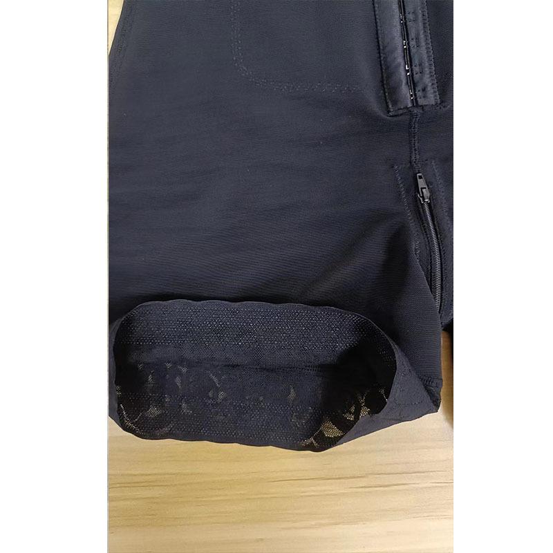 High-Waisted Body Sculpting Zipper Bodysuit: European & American Style Tummy Control Shapewear for Women.