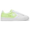 Converse Cons Pro Leather comfortable and casual non-slip low-top board shoes unisex green and white