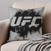 Brutal Competitive Sports Event UUFC Cushion Cover Pillowcase Antidustmite Invisible Zipper Short Plush Sofa Cushion