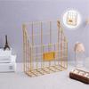 Easy To Install Mail Organizer Metal Mesh Wire Basket Portable Hanging Document Rack  Home