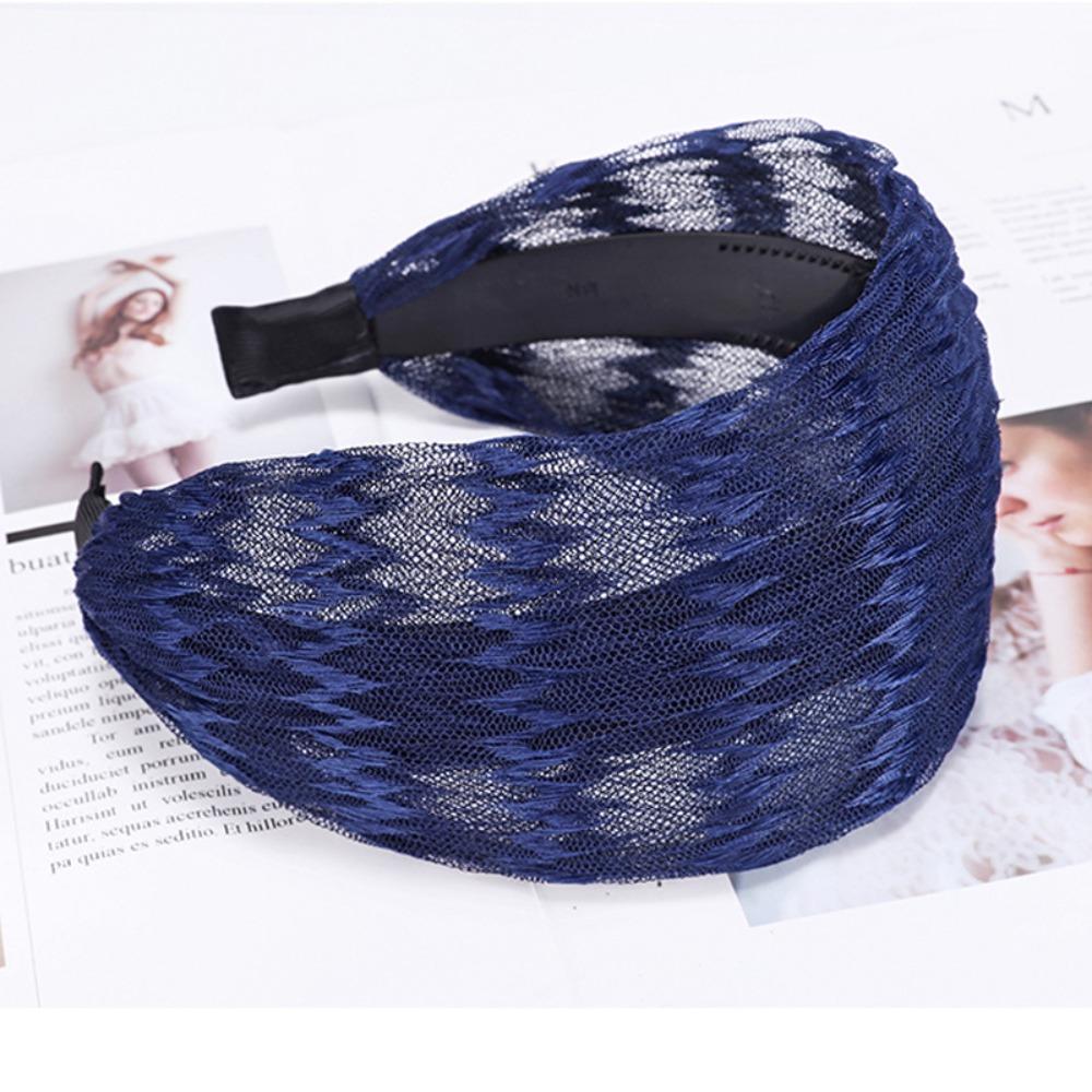 Wide Lace Hairband Sweet Hairpin Fashion Hair Band