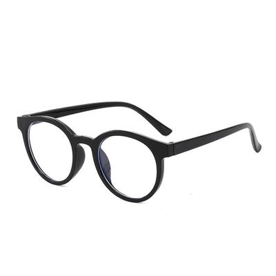Dziecięce płaskie okulary anty-niebieskie Okrągła oprawka Retro Dziecięce gogle Okulary do komputera tabletu na zajęcia online Tide