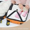 20 Stück Wimpernpflege Aufbewahrungsbeutel mit Kordelzug Wasserdichtes Eva-Kunststoff Reise-Packbeutel Tragbare Kosmetik-Make-up-Tasche