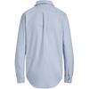 Polo Ralph Lauren Loose Long Sleeve Polo Collar Button Shirt Women shirts Blue 211970736-002