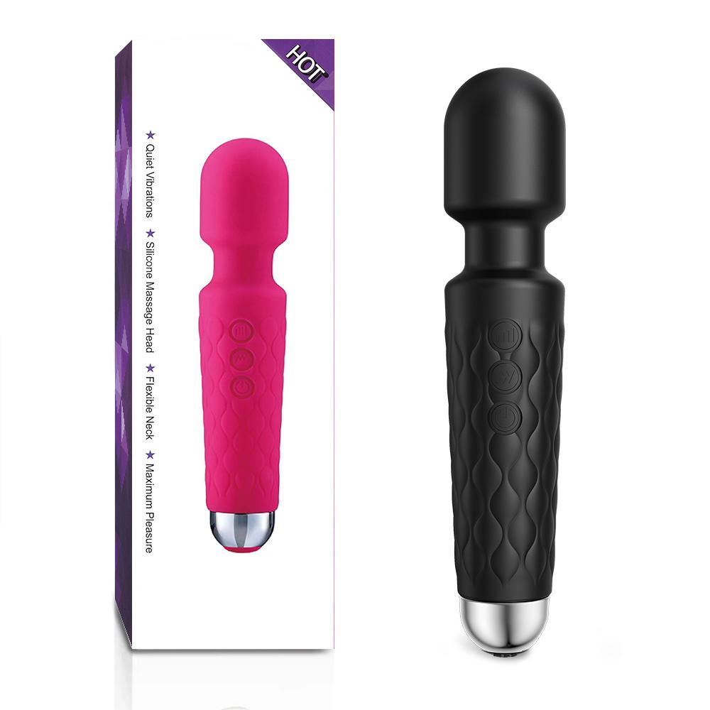 20 Modes Av Stick Vibrator Sex Toys For Women Clitoral Stimulation Massager G Spot Vibrator Masturbators Sexy Toys Adult Product