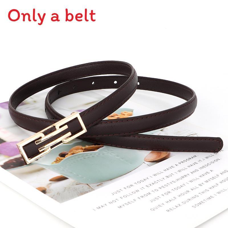 Womens Elegant Pu Leather Belt With Geometric Design And Smooth Buckle For Everyday Use