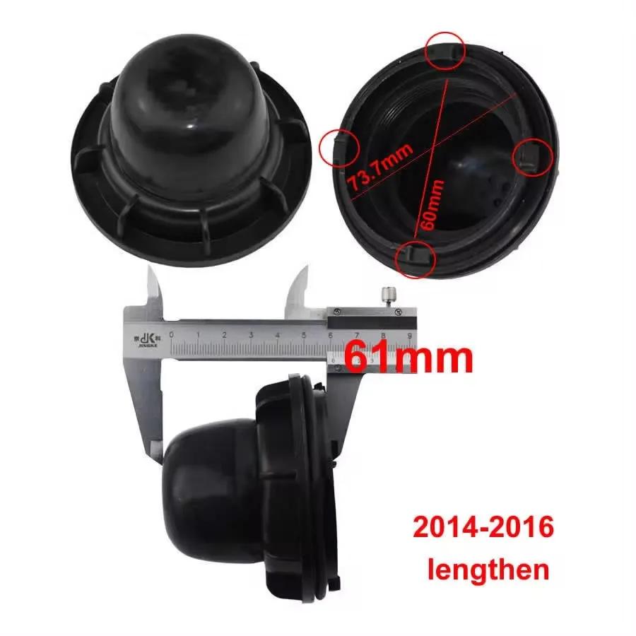For Hyundai Verna 2010- Yuena 2016- Headlight Bulb Dust Cover Waterproof Lengthened Headlamp Lamp Access Cap 1pcs