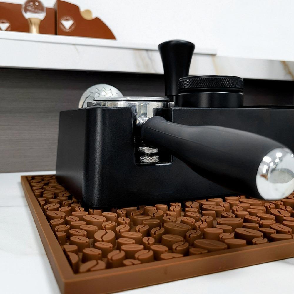 Detachable Design Coffee Tamping Station Black Espresso Organizer Espresso Accessories