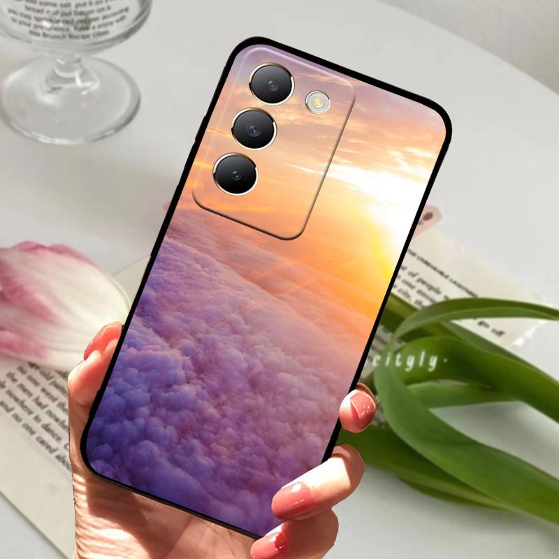 For Vivo V40 SE Case Cool Animals Soft Silicone TPU Phone Cover For Vivo V40 SE 5G Back Cover Bumper Protector Soft Bag TPU Capa
