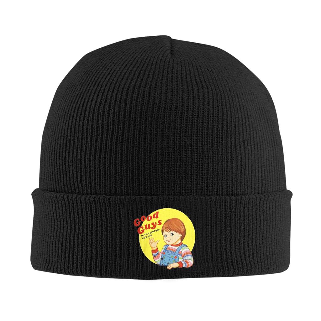 Good Guys Childs Play Chucky Doll Winter Skullies Beanies Hat Warm Autumn Knitted Hats Bonnet Caps for Women Unisex