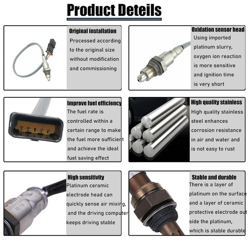 Air Fuel Ratio Downstream Oxygen Sensor 226A04AY0A For Nissan Quest 3.5L 2015 2016 2017 226A0-4AY0A 2344987 234-4987