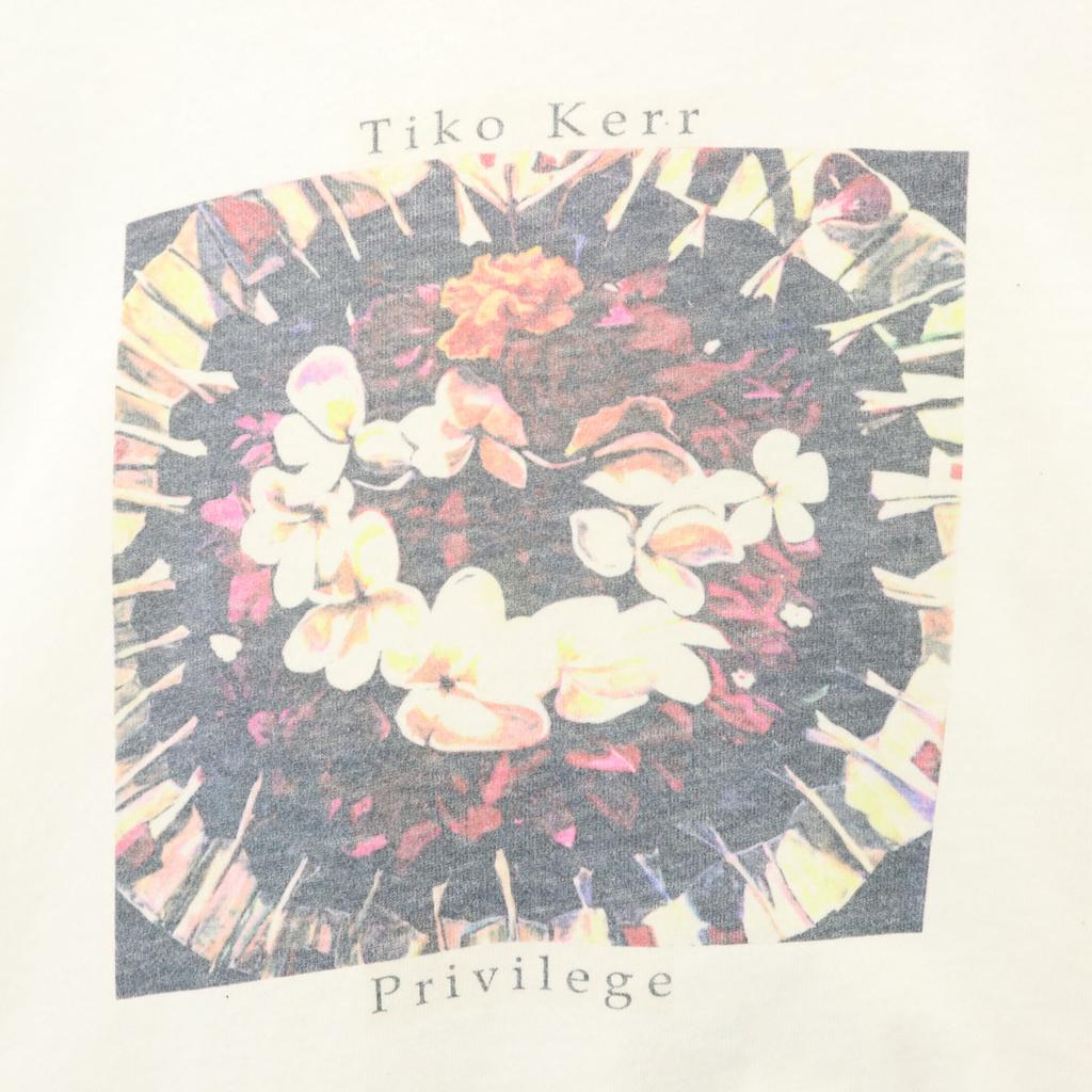 FRUIT OF THE LOOM 90s Made in Canada Old Floral print Short sleeve T-shirt Men's Used