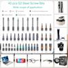 Precision Ratchet Screwdriver Kit 24/32/42 In 1 - Magnetic Multi-Bit Tool Set with Detachable Handle for Computer DIY Projects