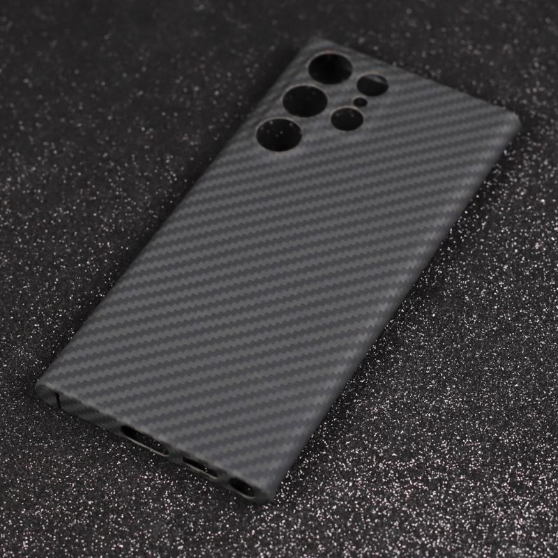 Custodia in vera fibra di carbonio per Samsung Galaxy S22 S23 Ultra Z Fold 4 Z fold 5 /iphone 14 13 12 11 Pro Max X XR XS Max Amirad Cover protettiva per telefono in fibra