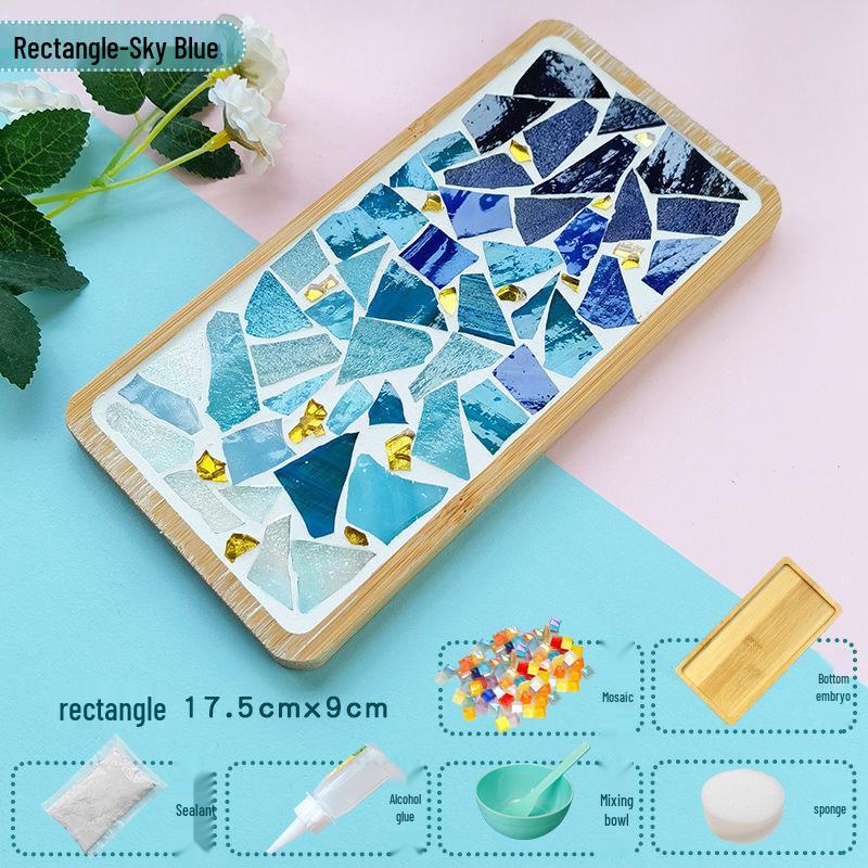 Handmade Mosaic Coaster DIY Kit for Students – Perfect for Mother's Day & Kindergarten Activities