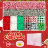 Christmas Soft Pottery Beaded Jewelry Bracelet Making Kit Clay Beads And Crafts Diy Gifts. Christmas