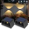 3000K Warm White Solar Wall Light Up Down Lighting Outdoor Wall Light  Outdoor Garden