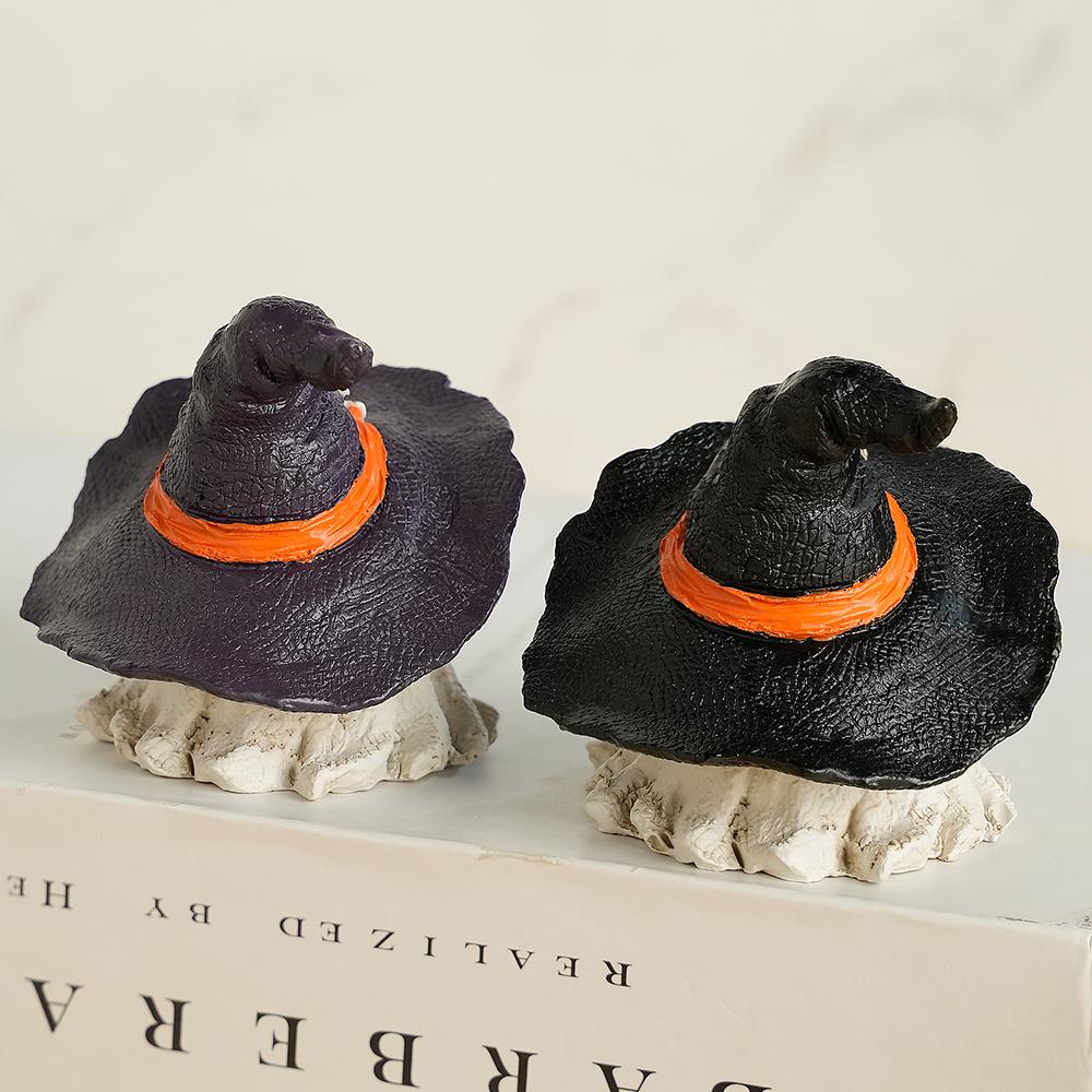 A Halloween Statue Ornaments, Horror Hooded Little Ghosts, Creative Resin Crafts, Gifts, Holiday Decorations