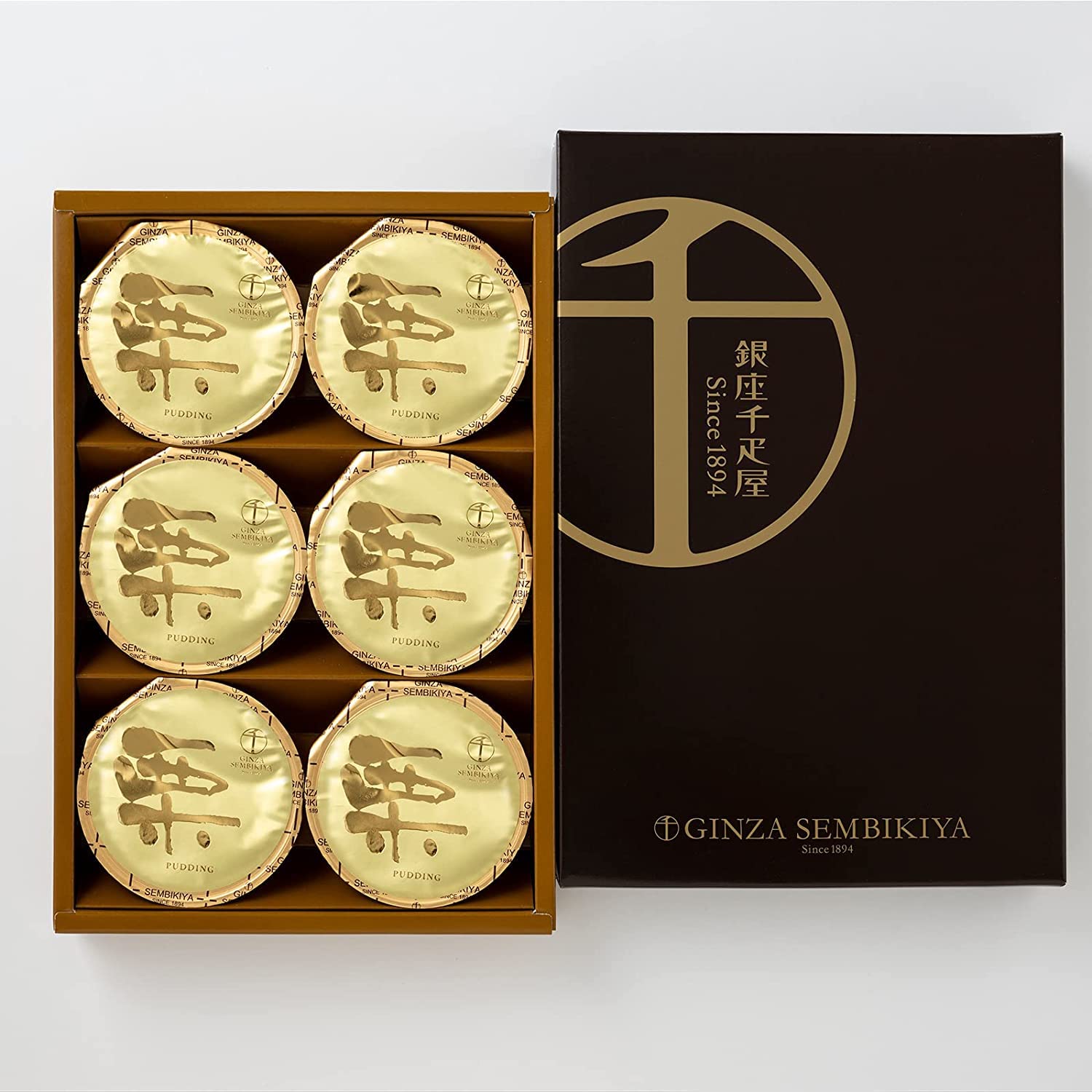 

Гинза Сэмбикия Каштановый пудинг B (6 шт.) Подарочный ассортимент пудингов из каштана