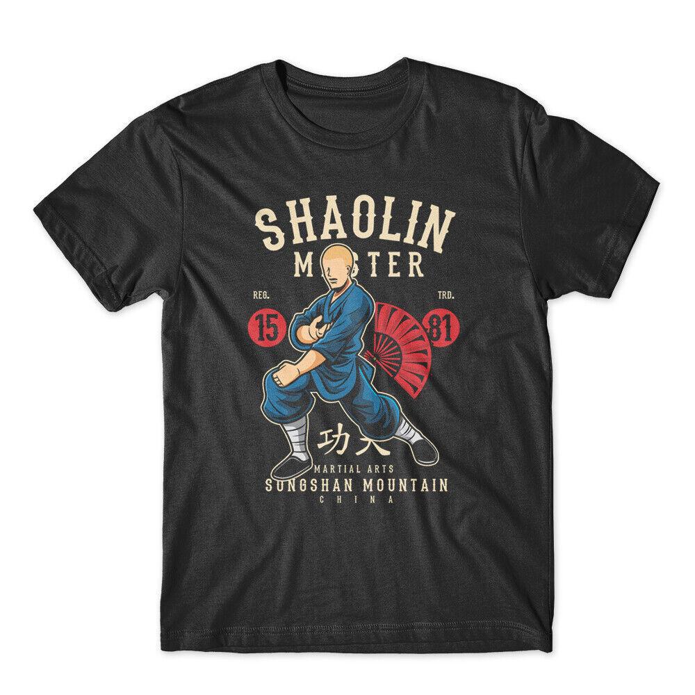 Shaolin Master T-Shirt 100% Cotton Premium Tee NEW