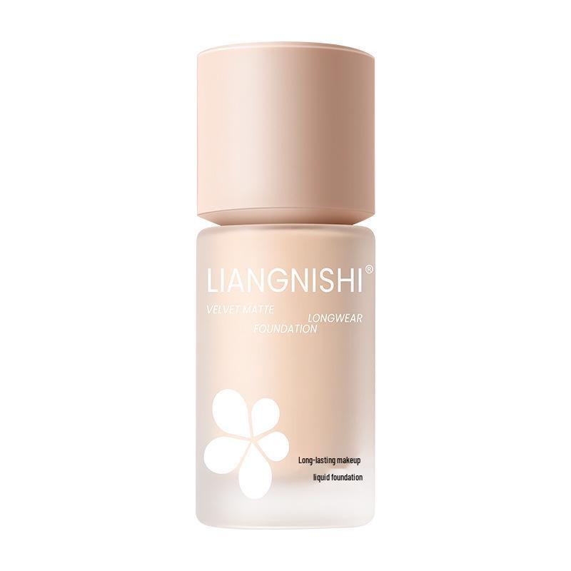Liang Ni Shi Long-Lasting Soft Light Moisturizing Foundation: Brightening, Smudge-Free, Close-Fit, Oil-Control, Soft Focus.