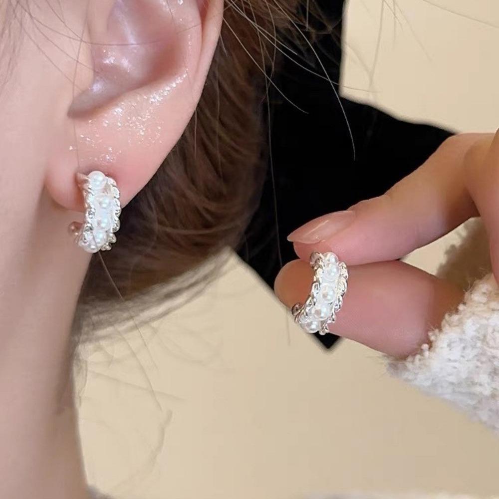 High-end Temperament Silver Earrings for Women