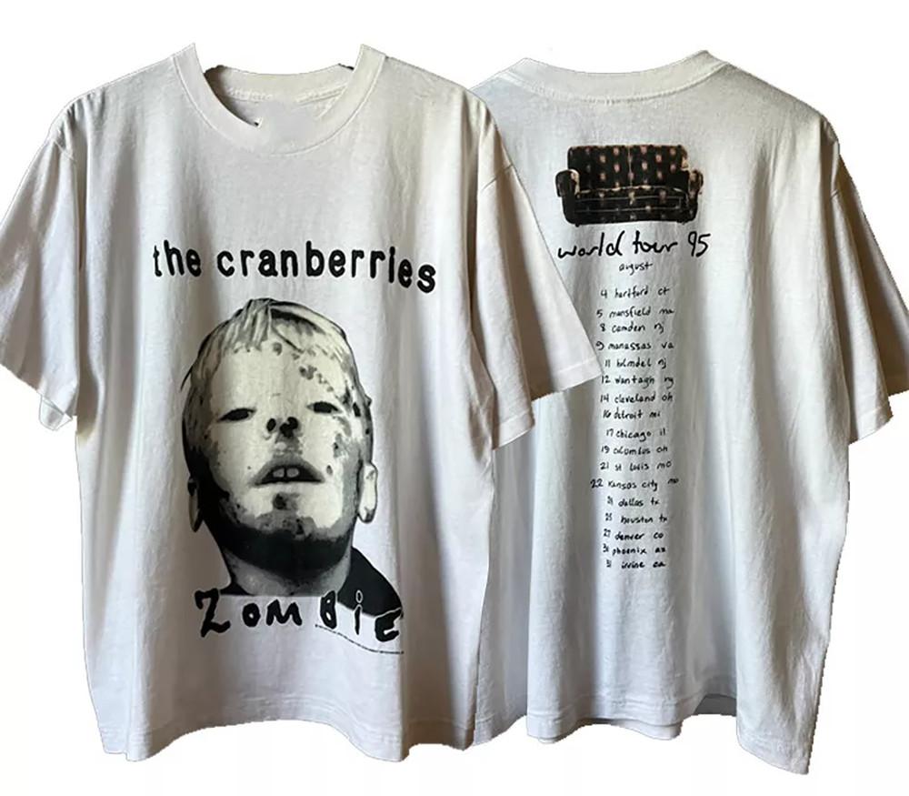The Cranberries Zombie Tour 1995 All Size S to 5XL Gift For Fan T-shirt BM51 Unisex T-Shirt XXXL