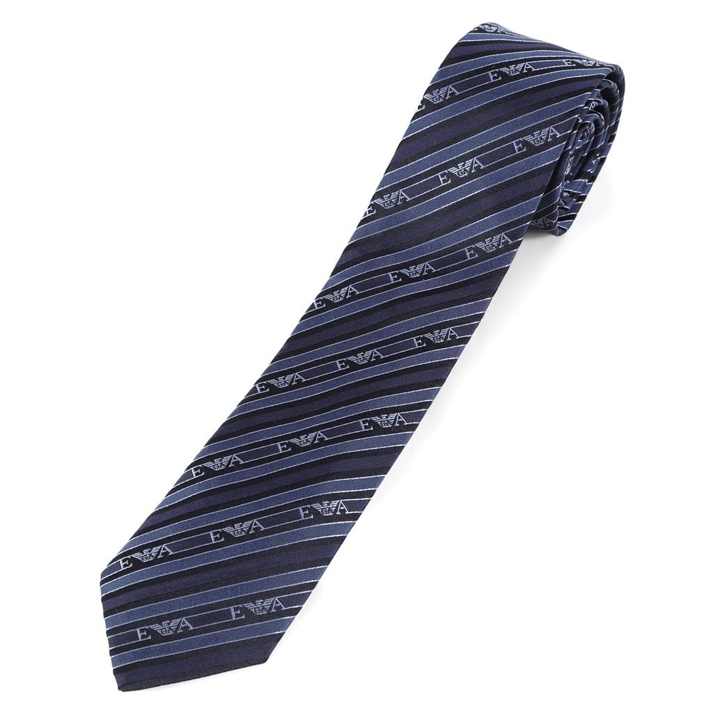 EMPORIO ARMANI Narrow Tie EA60 Smoky Blue (EA60-22 8P617-00532) [Used]