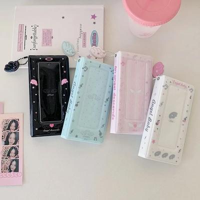 20 Pages 40 Photos Photocard Holder Picture Protector Clear Cover Idol Photo Card Display ID Photo Storage 3in ID Photo Holder
