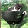 Cat Window Hammock with Strong Suction Cups Pet Kitty Hanging Sleeping Bed Storage Pets Warm Ferret Cage Cat Shelf Seat Beds Crescent Cat's Nest
