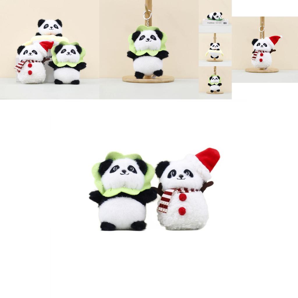 Cute Multi-season Panda Plush Keychain And Bag Decoration For All Occasions