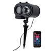 LED Projector Light Remote Projection Lamp Landscape Light with 12 Slides for Outdoor Indoor Decor