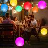 Solar Powered Inflatable Ball with Remote Control 16 Colors LED Luminous 3 Working Modes Waterproof Floating Swimming Pool Party Decoration Light Ball