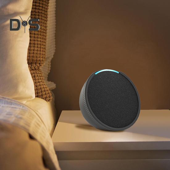 Speaker Silicone Protective Cover Shockproof Impact Resistant Anti-Scratch Easy Adjustment All-Around Protection Protective Cover for EchoPop