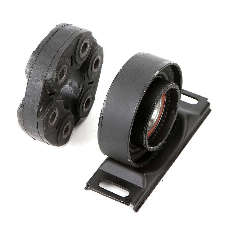 Car Driveshaft Center Support Bearing and Car Flex Disc for BMW E30 E32 E34 318i 325i 320i 520i525i 530i 26121226723 26111225624