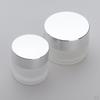 5 Pieces Glass Empty Makeup Cosmetic Jar Travel Eyeshadow Cosmetics Jars Lids