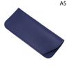 Simple Soft Leather Sunglasses Bag For Women Men Waterproof Reading Glasses Case Dust Storage Bag Eyewear Pocket Accessory
