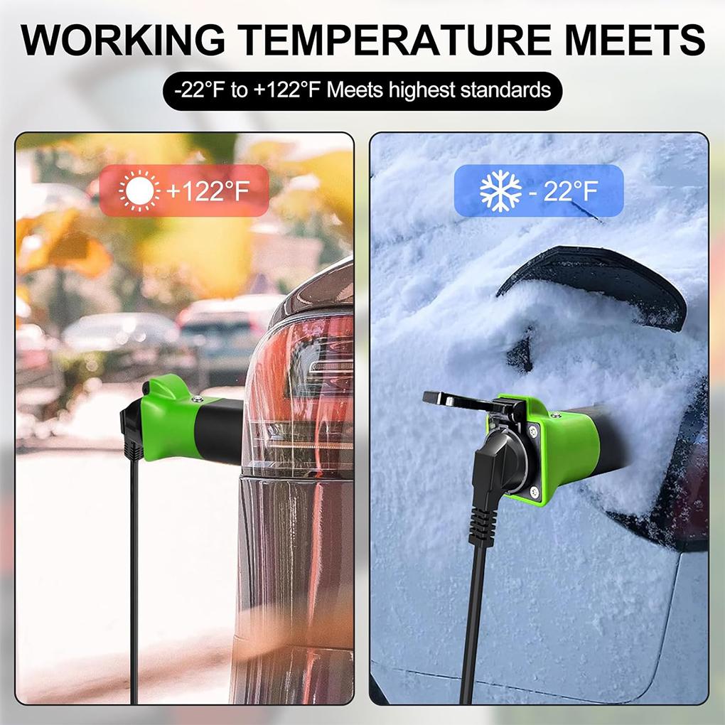 EV Ladeadapter Ladeadapter Kompatibel Med MG4 MG5 MG ZS MG 5M 3.5KW 16A 220V Type 2 Hannpluggadapter