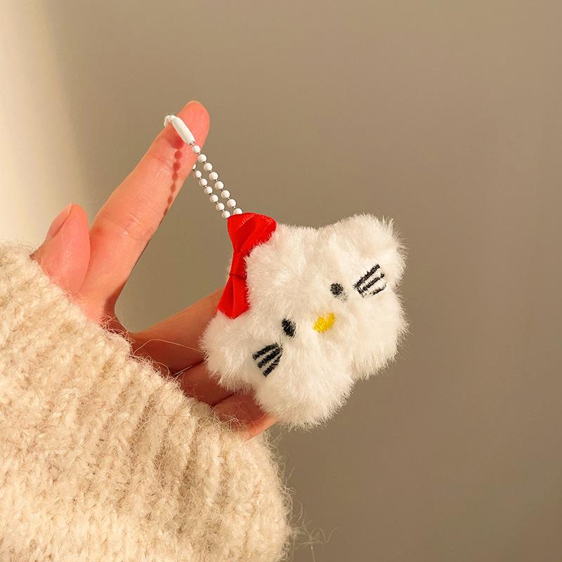 Cute Doll Pendulum Small Gift Pendant Ground Marketing Cartoon Keychain Plush Doll Backpack Bag Lanyard Accessories