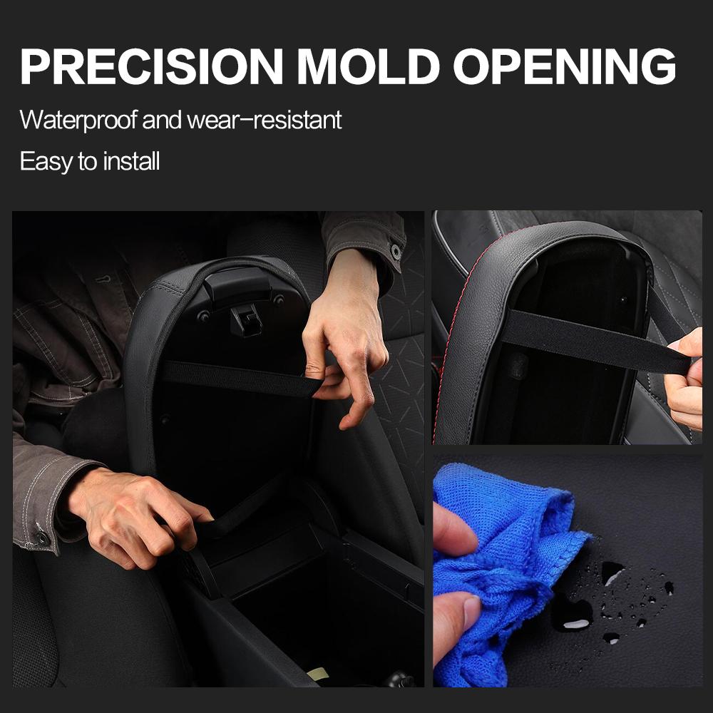 1PCS Car Armrests Box Cover Interior Decorative Accessories For Toyota RAV4 XA30 XA40 XA50 2006 2012 2013 2014 2015 - 2022 2023