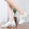 Women's Large-sized Square Dance Shoes Women's Mesh Fly Woven Breathable Modern Fashion Dance Shoes Ballet Dance Shoes Ballet Flats Shoes