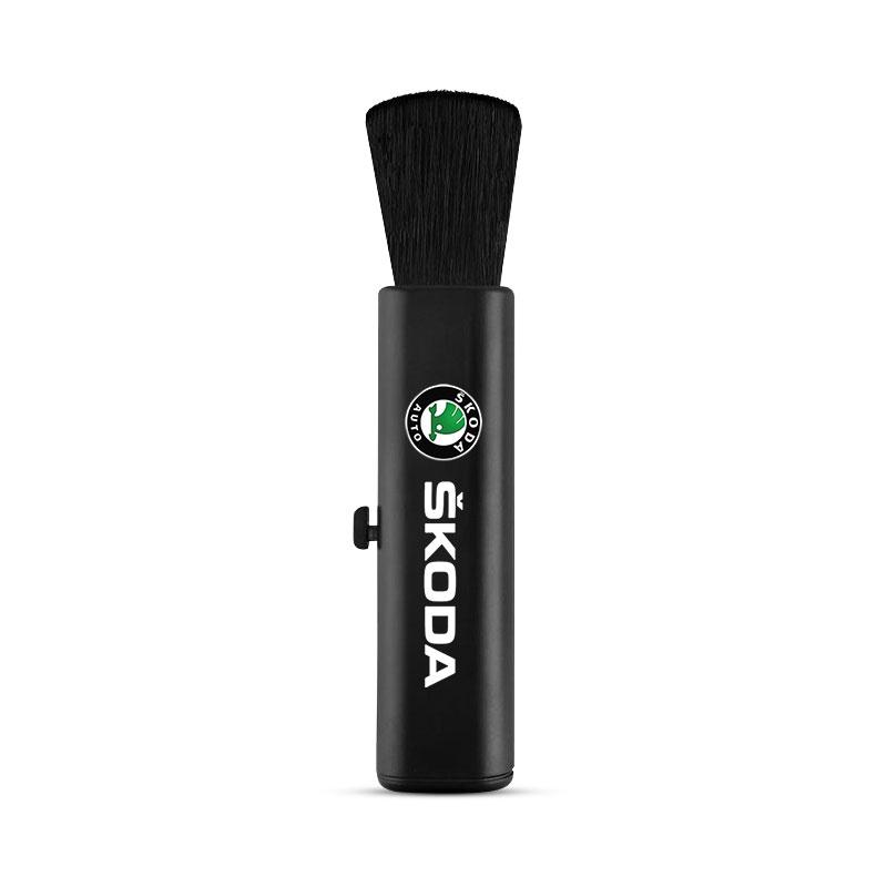 Car Air Conditioner Outlet Clean Brush Dust Remover Accessories For Skoda Octavia MK2 MK3 2 3 A7 Fabia Karoq Kodiaq Superb Rapid Kamiq