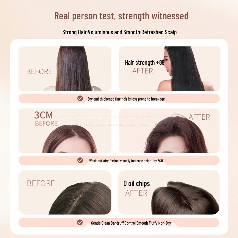 Three Magicians Coffee Seed Hair Strengthening Shampoo