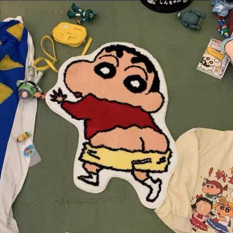 Imitation Cashmere Carpet Household Special Shaped Bedroom Decorative Floor Mat Bathroom Absorbent Foot Mat